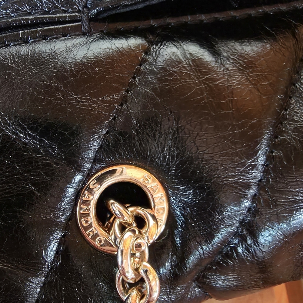 Sandro Mila Quilted Leather Bag - Picture 5 of 14